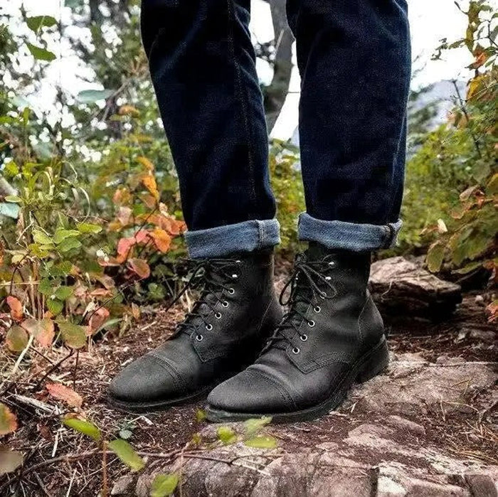 Bottes en cuir