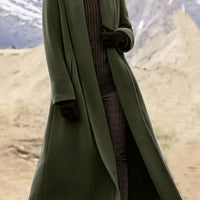 Seraphina | Trench lungo elegante con apertura frontale
