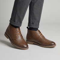 Benjamin | Classic And Versatile Men's Leather Chukka Boots