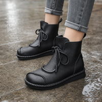 Diana | Classic And Stylish Women's Vintage Lace Up Ankle Boots