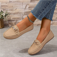 Victoria | Elegante und trendige minimalistische Leder-Loafer