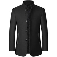 Felix | Eleganter und warmer Trenchcoat mit Stehkragen