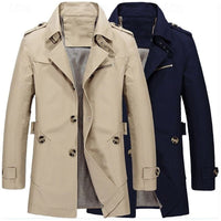 Julian | Klassischer und vielseitiger Herren-Trenchcoat