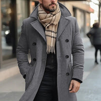 Alexander | Eleganter und bequemer Trenchcoat aus Wollmischung