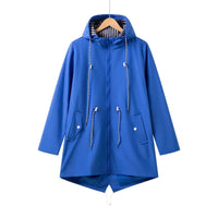 Leonie | Trench con cappuccio impermeabile, elegante e funzionale