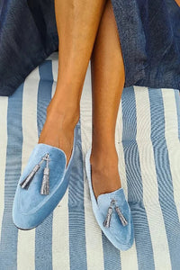 Hannah | Moderne und raffinierte Damen-Loafer mit Quasten