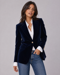Margot | Luxuriöser Samtblazer für Damen