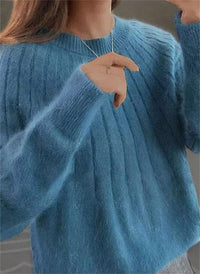 Elena | Lussuoso maglione a maniche lunghe in puro cashmere