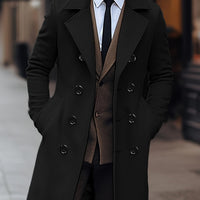Victor | Eleganter zweireihiger Trenchcoat