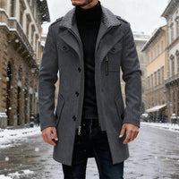 Daniel | Klassischer und eleganter zweireihiger Trenchcoat