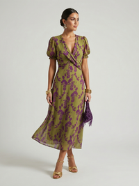 Sienna | Vielseitiges und stilvolles Blumen-Midikleid