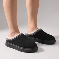 Clara | Elegant and Warm Plush Lined Winter Slippers