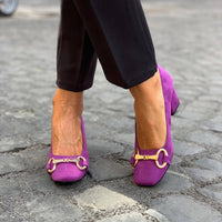 Mira | Elegante und stilvolle Damen-Loafer mit breitem Absatz