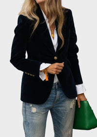 Emily | Classic Single-Button Tailored Blazer