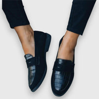 Eleanor | Zeitlose und vielseitige Leder-Slipper-Loafer
