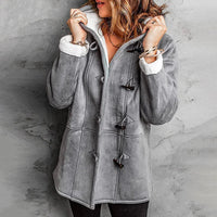 Isabelle | Elegant and Cozy Hooded Faux-Shearling Winter Coat