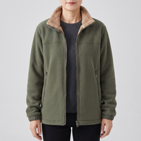 Flora | Gemütliche und vielseitige Fleecejacke mit Stehkragen