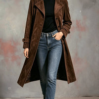 Alice | Stylish and Comfortable Longline Trench Coat